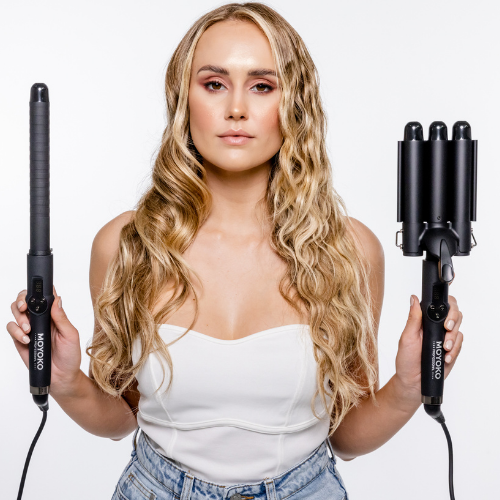 Moyoko curling and waving tools for curls and beach waves at home