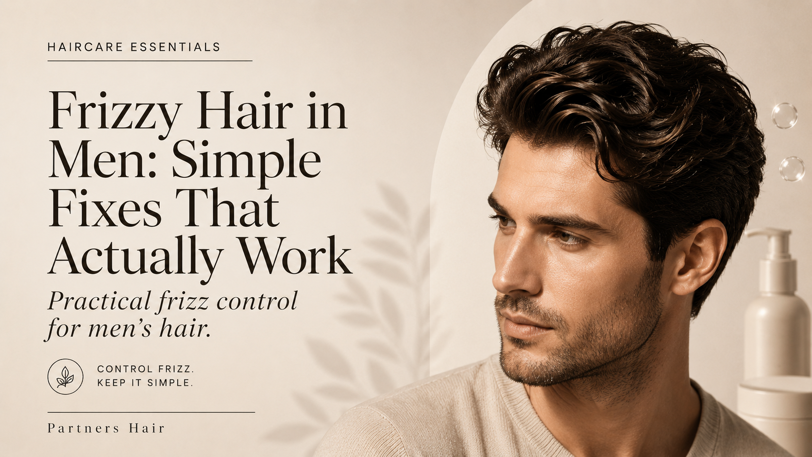 Frizzy Hair in Men: Simple Fixes That Actually Work