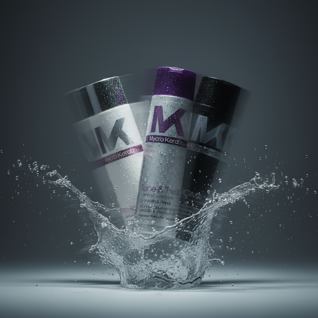 Mycro Keratin Shampoo - Keraxir Smoothing, Silver Toning, Kroma Color Intensity shampoos