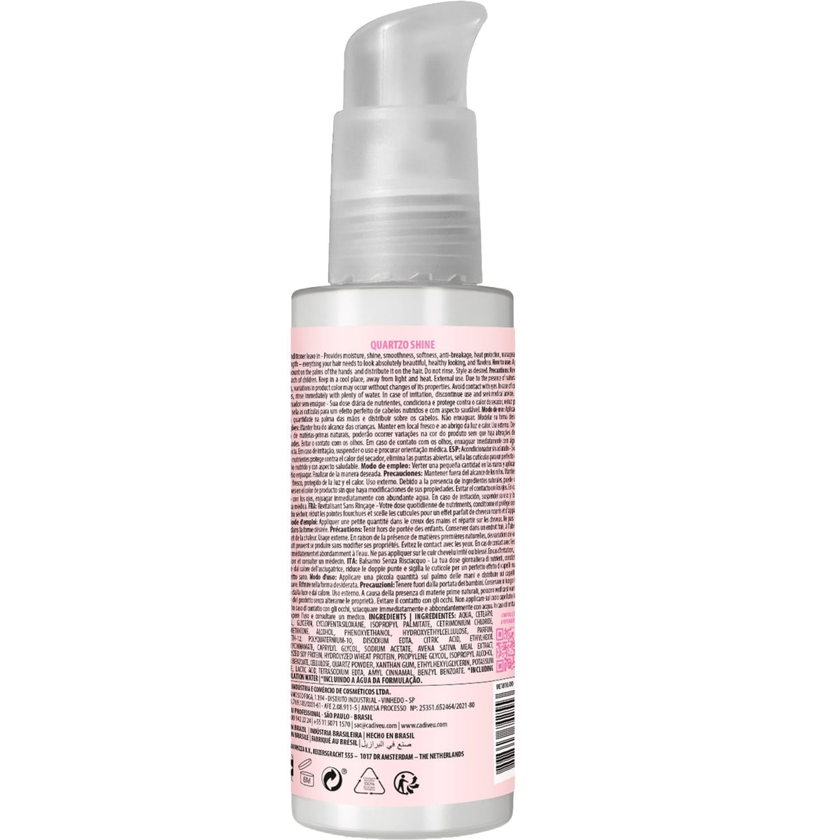 Cadiveu Essentials Quartzo Shine Balm Leave-In, 120ml – additional packaging product image