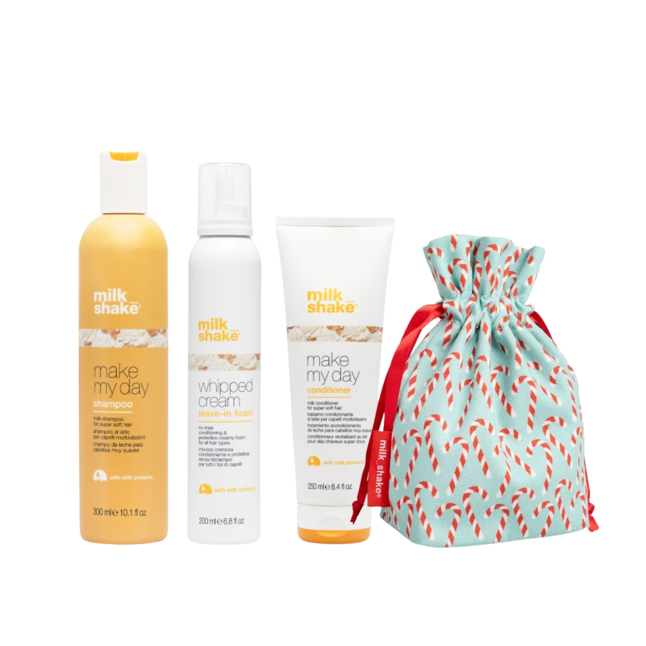 Milk Shake Make My Day Holiday Gift Set - Complete Hydrating Hair Care Bundle