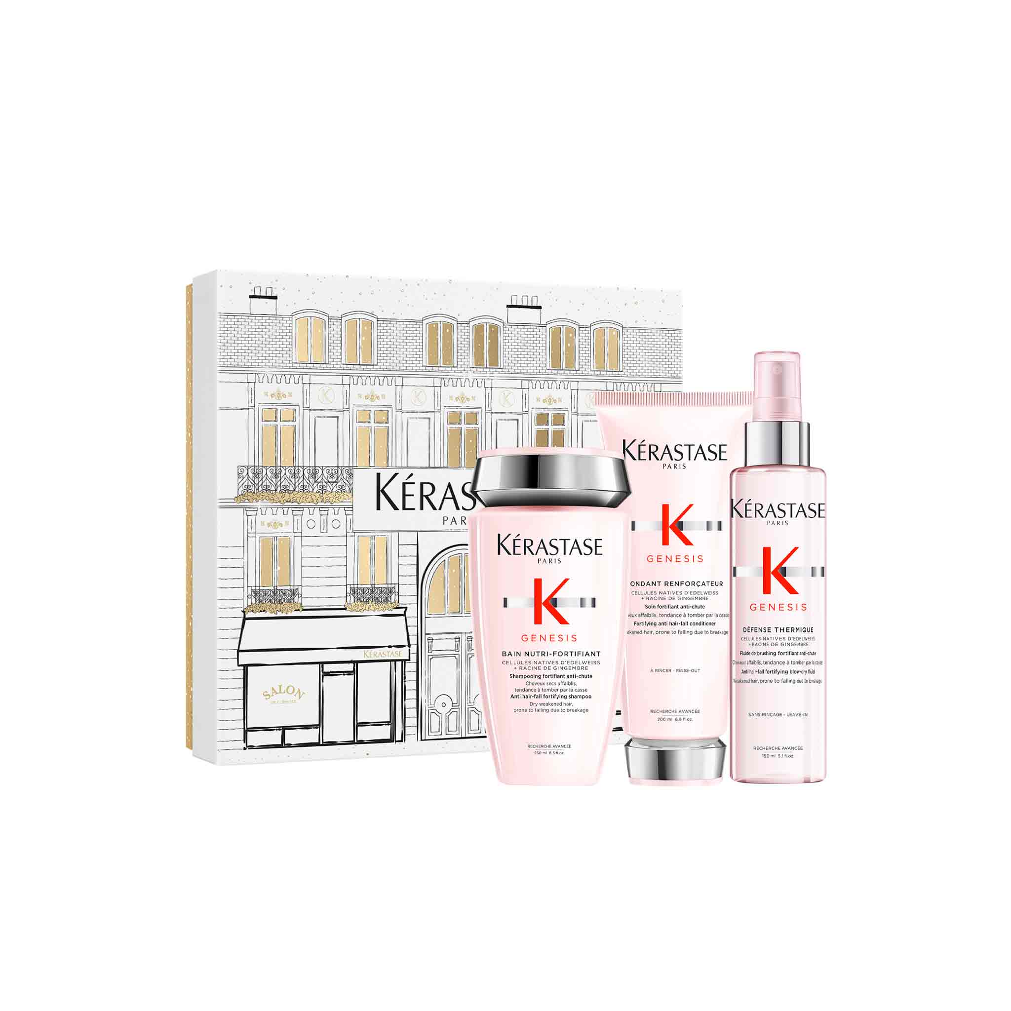Kérastase Genesis Gift Set for Weakened Hair Prone to Falling - Complimentary Shampoo