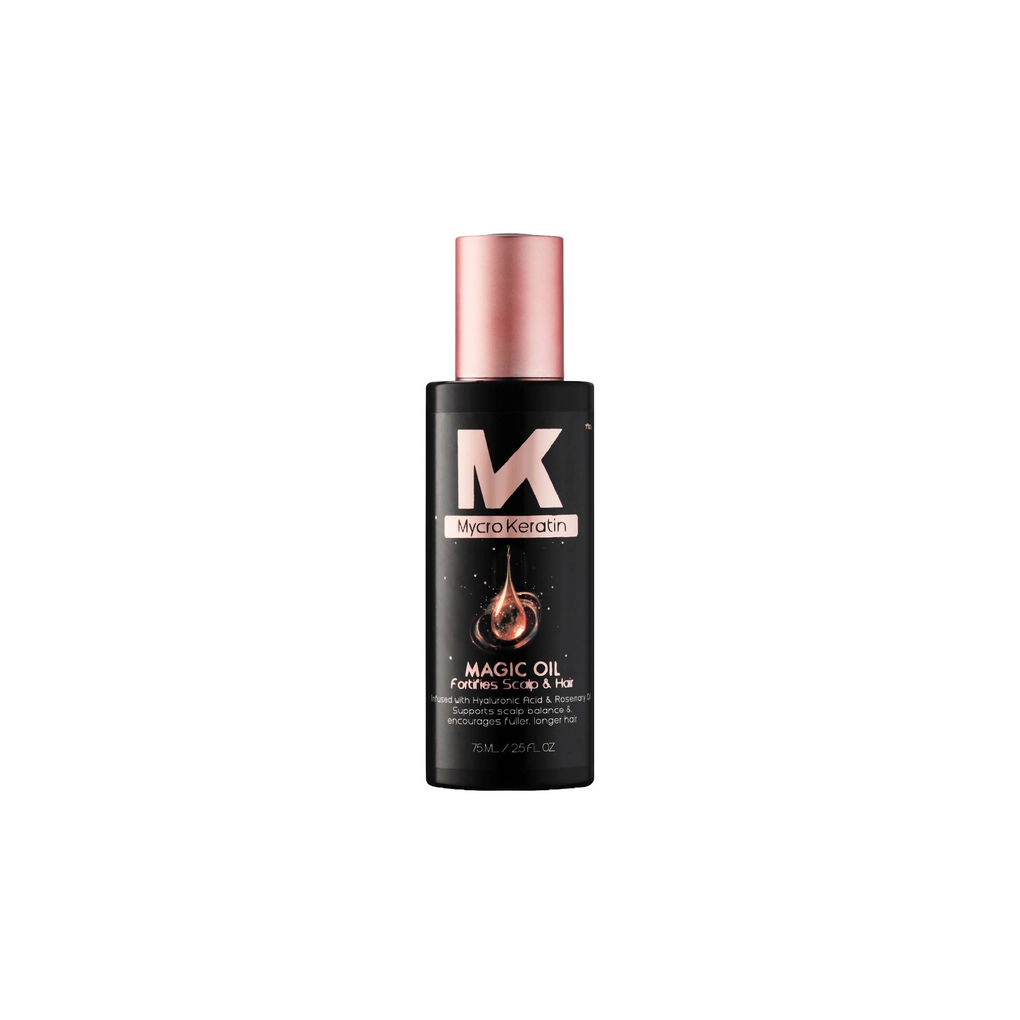 Mycro Keratin Magic Oil 75ml (plus free scalp brush)