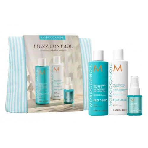 Moroccanoil Frizz Control Spring Kit 2026 (FREE 50ml frizz shield spray and vanity bag)