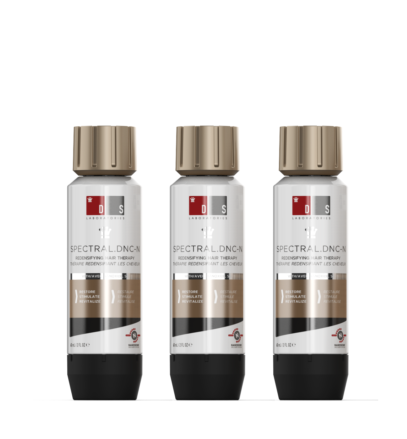 DS Laboratories Spectral DNC-N 3 Month Supply — Nanoxidil 5% Hair Density Serum