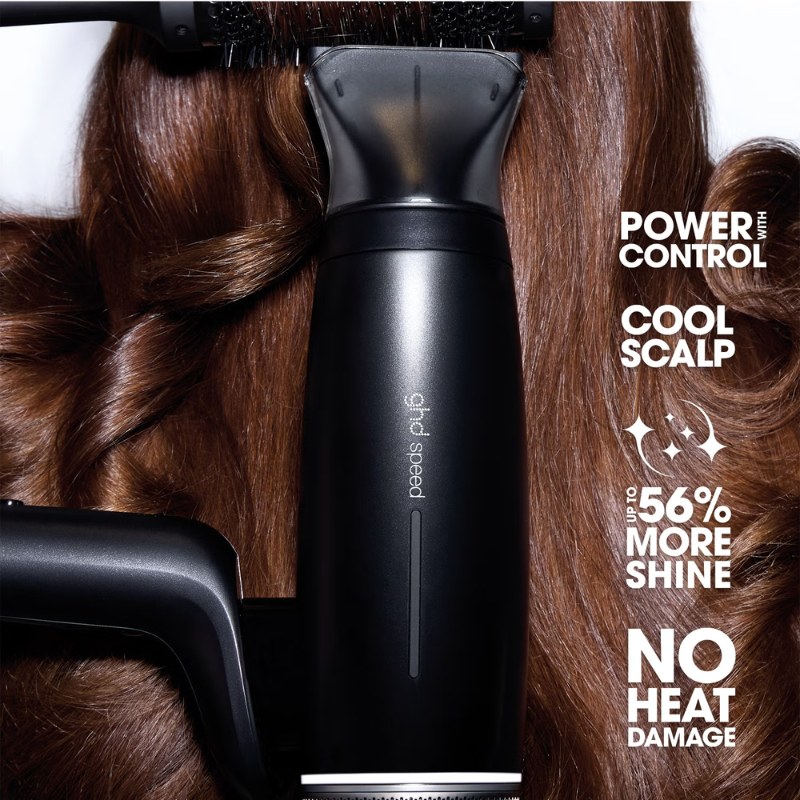 GHD Speed Hair Dryer in Black — Available at Selected Stores