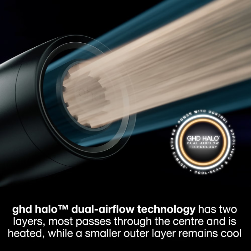 GHD Speed Hair Dryer in Black — Available at Selected Stores