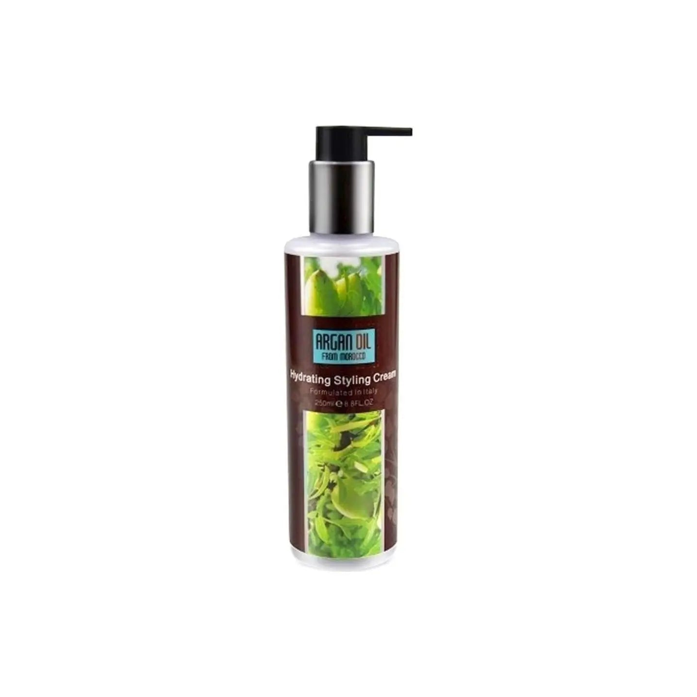 Argan Oil Hydrating Styling Cream: Moroccan Oil Frizz Control Pump Bottle