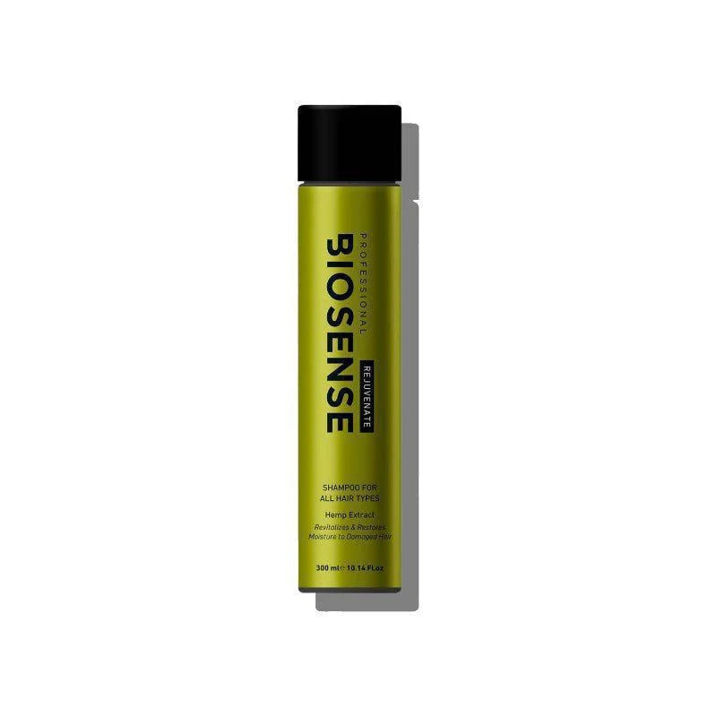 Biosense Rejuvenate Shampoo: Hemp Extract for All Hair Types - Rejuvenate & Moisturize!