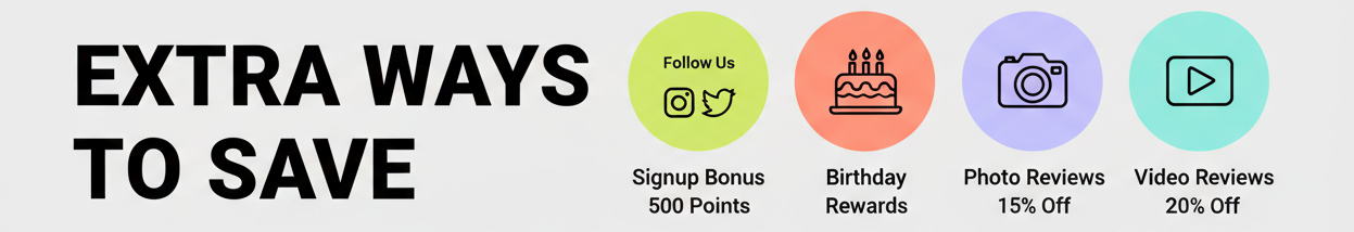 Extra Ways to Save with Review Discounts