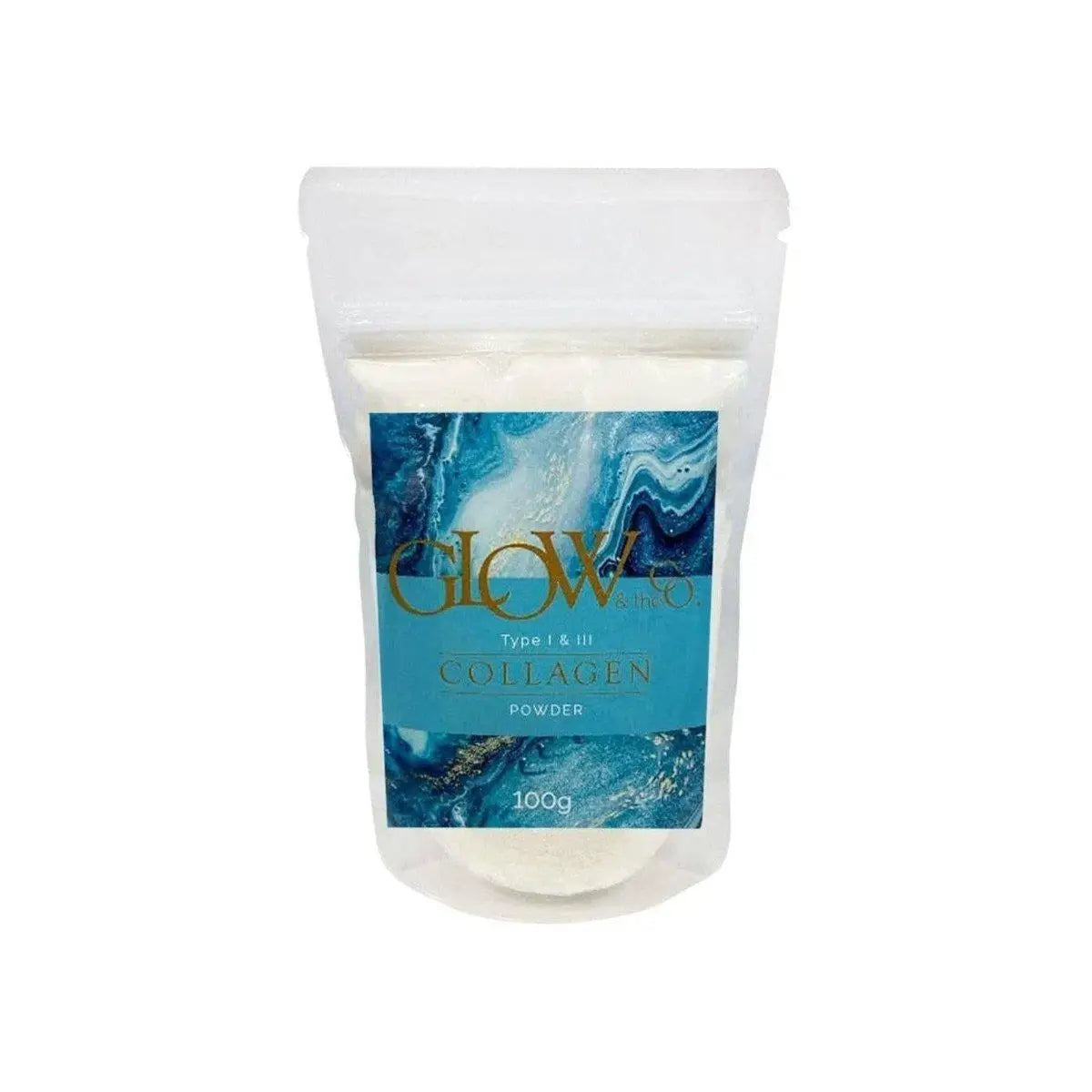 Glow & the Co 100% Hydrolyzed Collagen Powder 100g - Shampoo