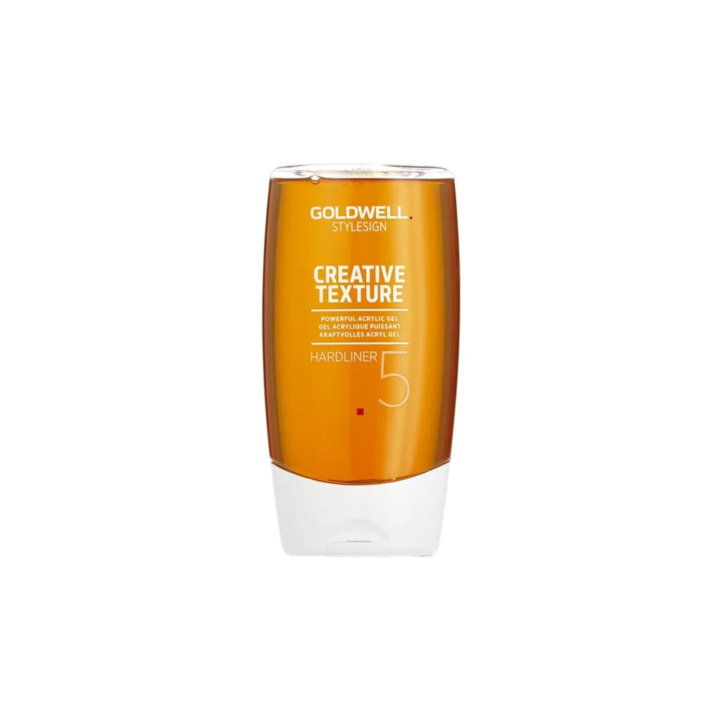 Orange bottle of Goldwell Creative Texture hair styling product.