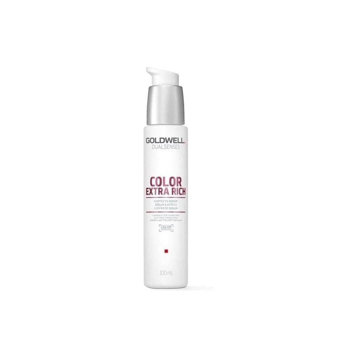 Goldwell Dualsenses Colour Extra Rich serum for color luminosity in a 100ml pump bottle