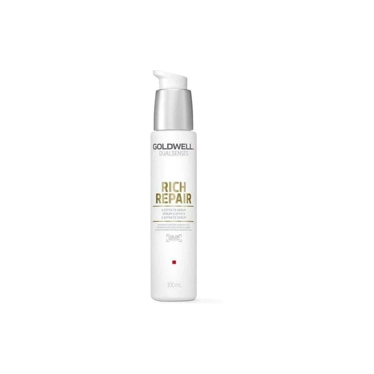 Goldwell Dualsenses Rich Repair 6 in 1 Benefits Serum - 100ml bottle of hair product
