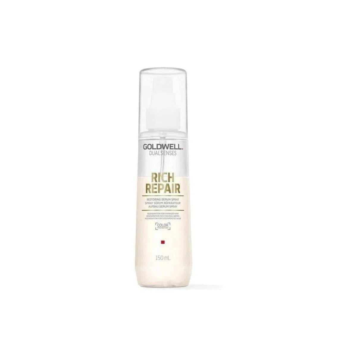 A bottle of Goldwell Dualsenses Rich Repair 60 Second Repairing Treatment - 200ml