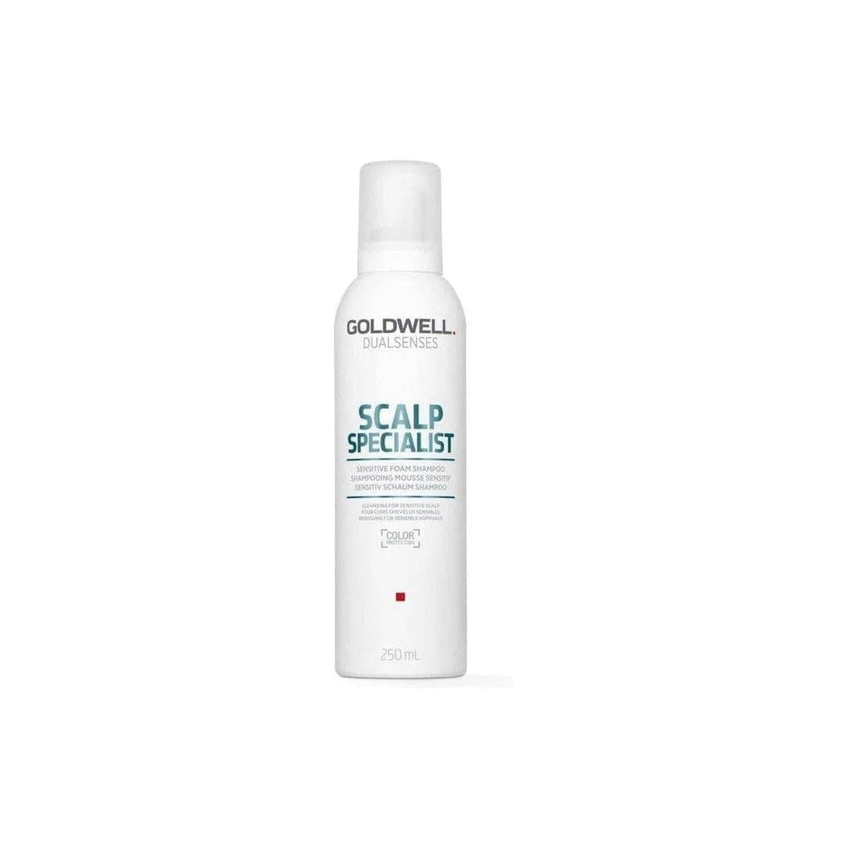 Goldwell Dualsenses Scalp Specialist Sensitive Foam Shampoo - 250ml white bottle