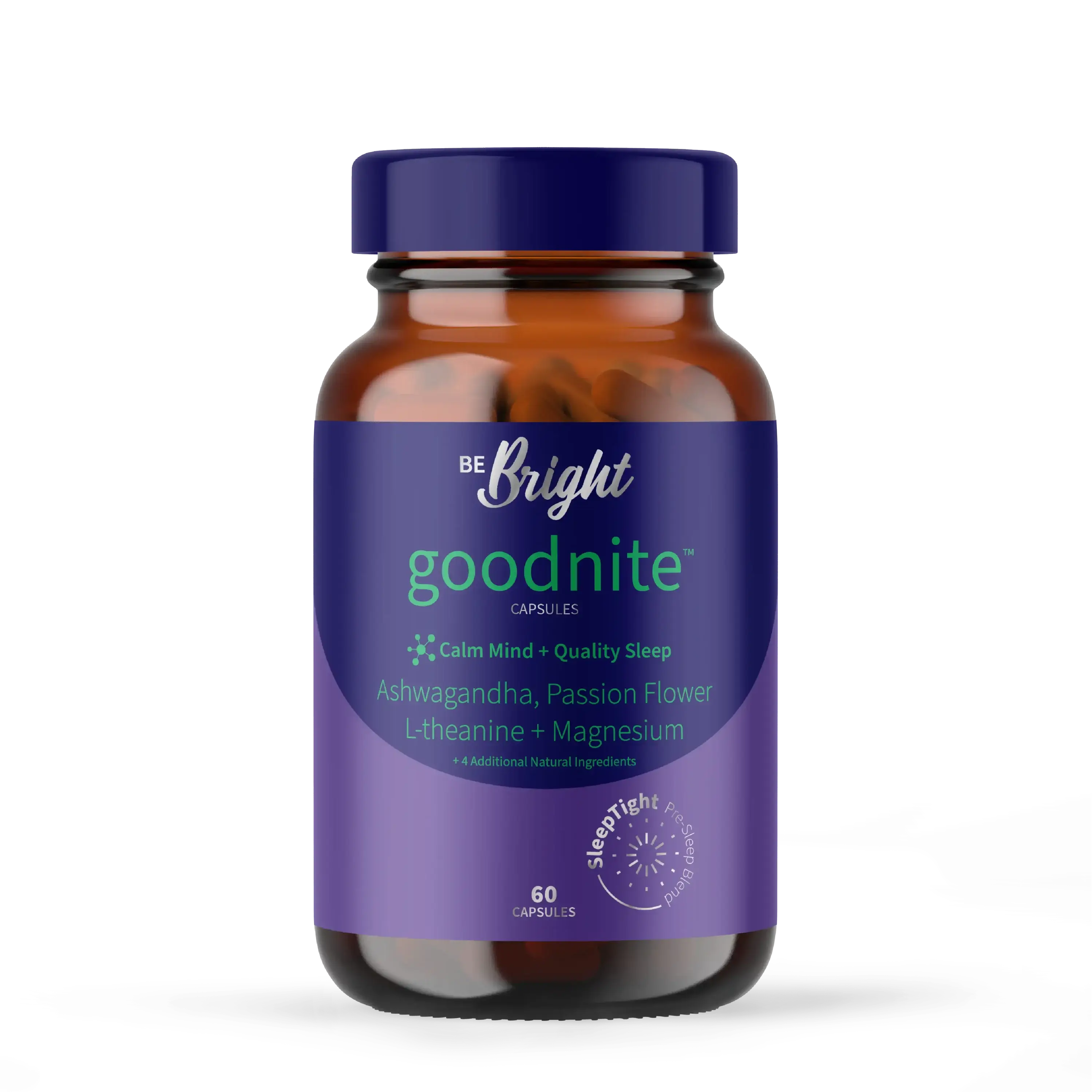 Be Bright Nite Nite Capsules 75 vegan ncapsules