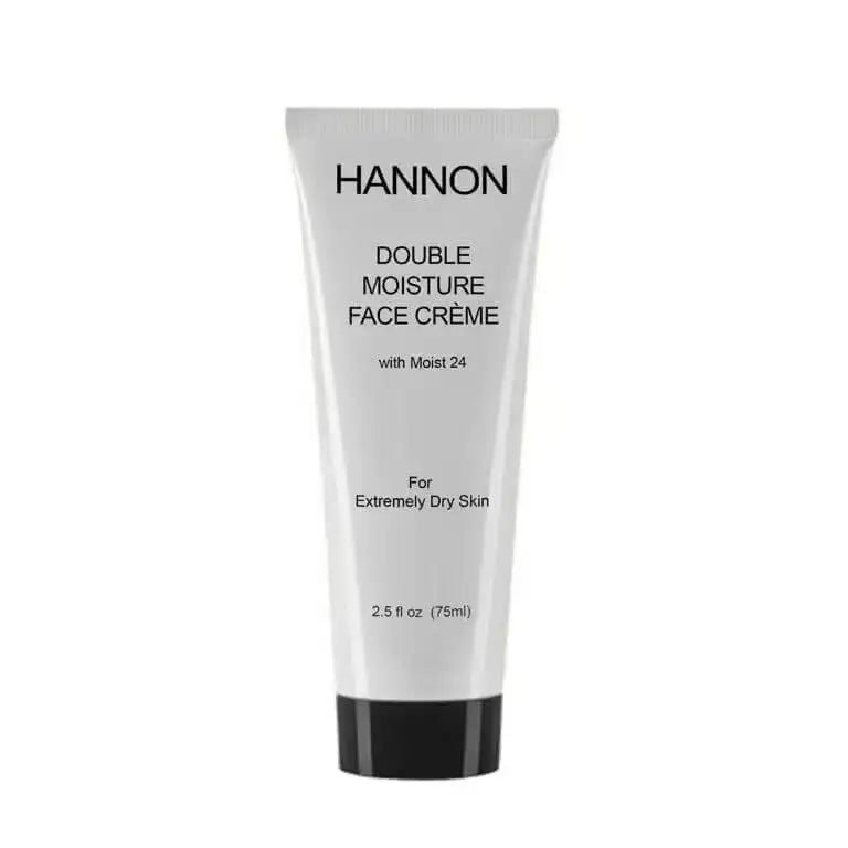 Hannon Double Moisture Face Cream: Hydrating Moisturizer for Dry Skin (2.5 fl oz)