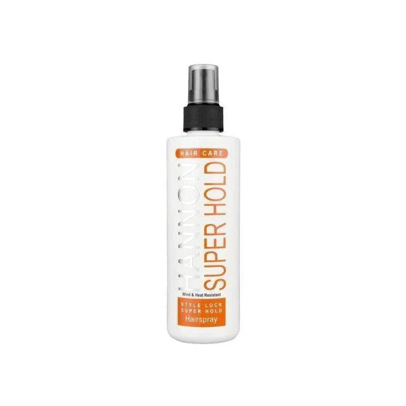 Hannon Style Lock Super Hold Hairspray 250ml - Shampoo