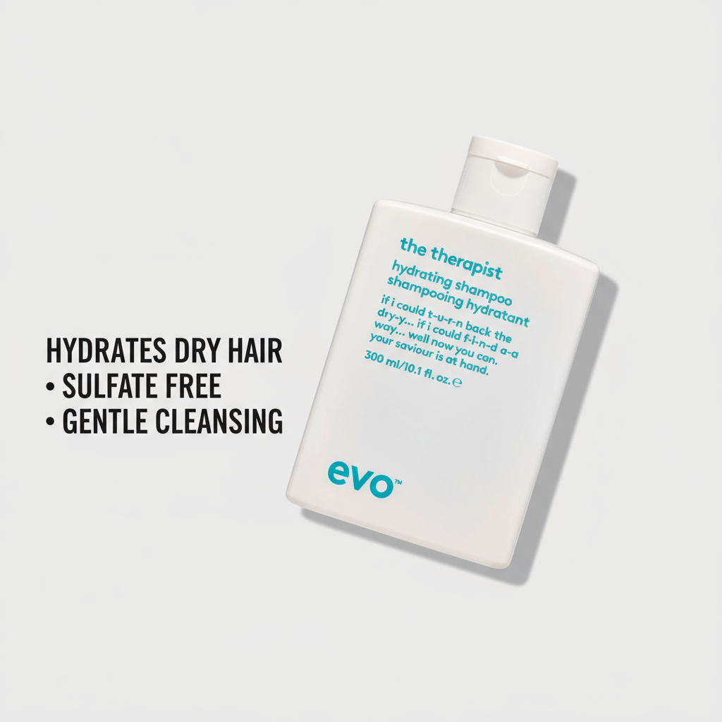 EVO the Therapist Hydrating Shampoo - 300ml for Dry Hair