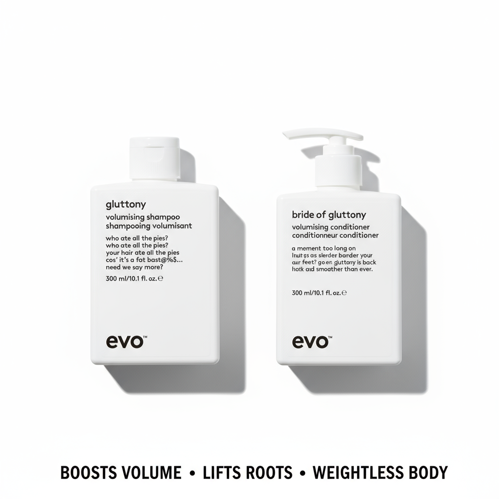 EVO Gluttony Complete Volumising Bundle - 2-Step Volume Boost System