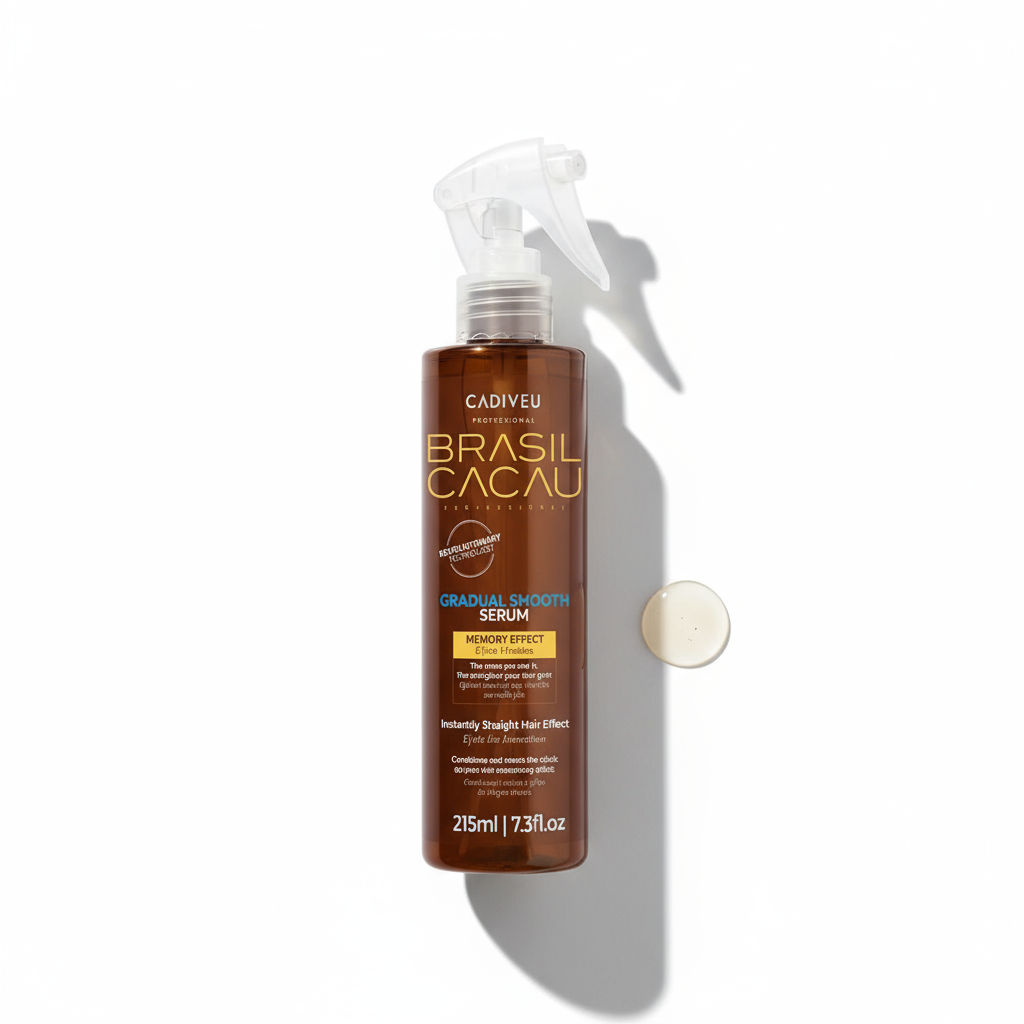 Brasil Cacau Gradual Smooth Serum 215ml - Anti Frizz Hair Serum