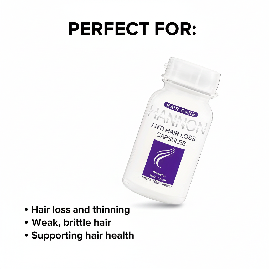 Hannon Anti-Hair Loss Capsules - Perfect For