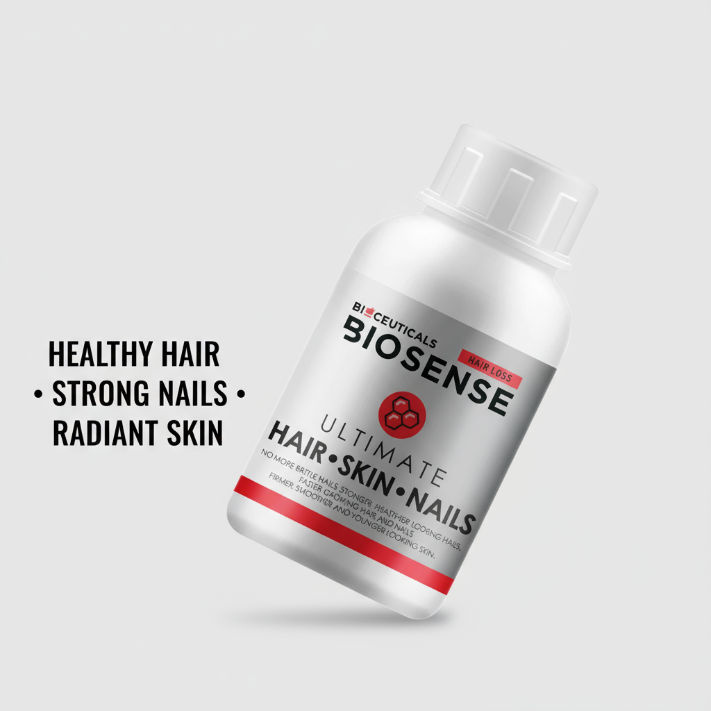 Biosense Healthy Hair, Skin & Nails Capsules - 90 Capsules