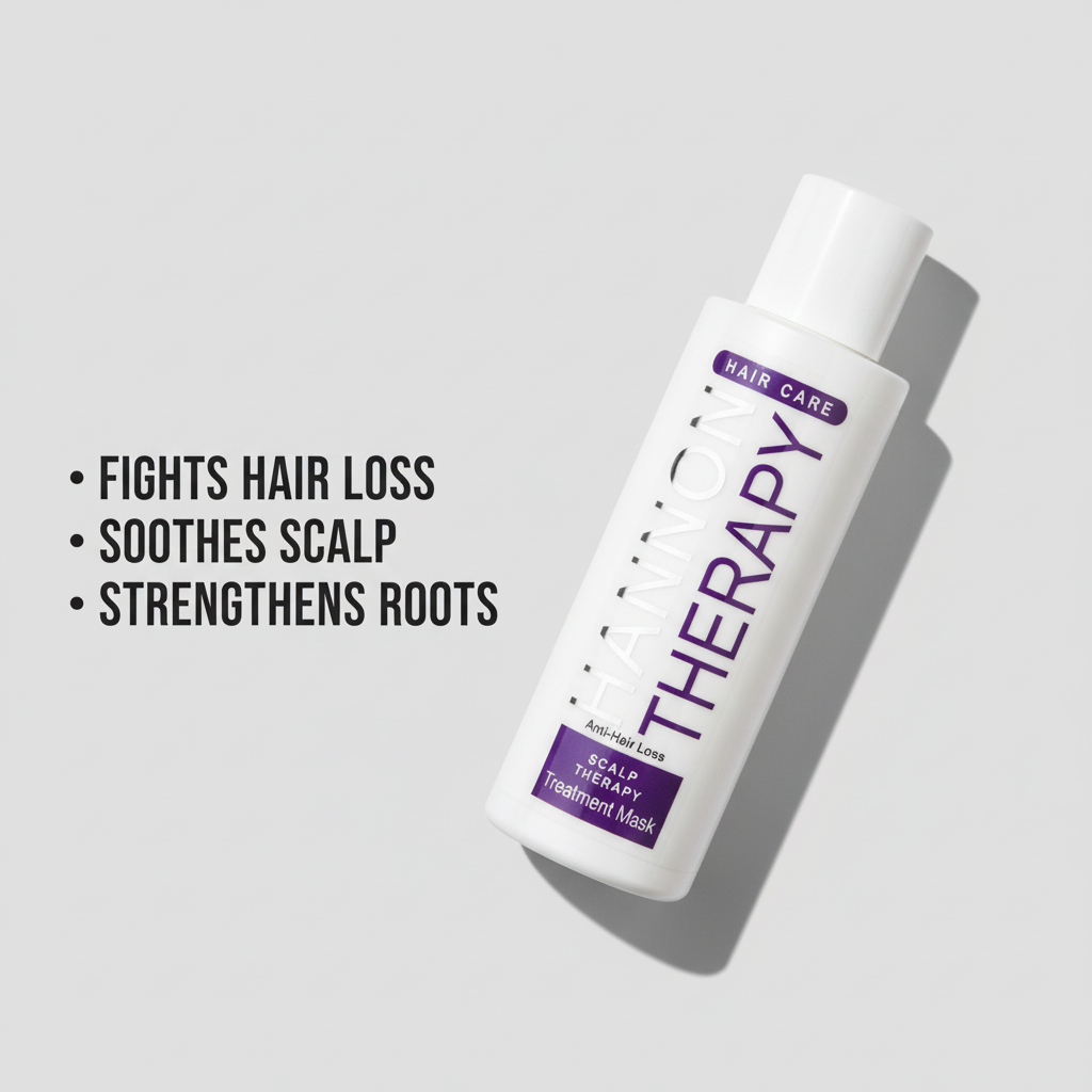 Hannon Scalp Therapy Treatment - Angled with benefits