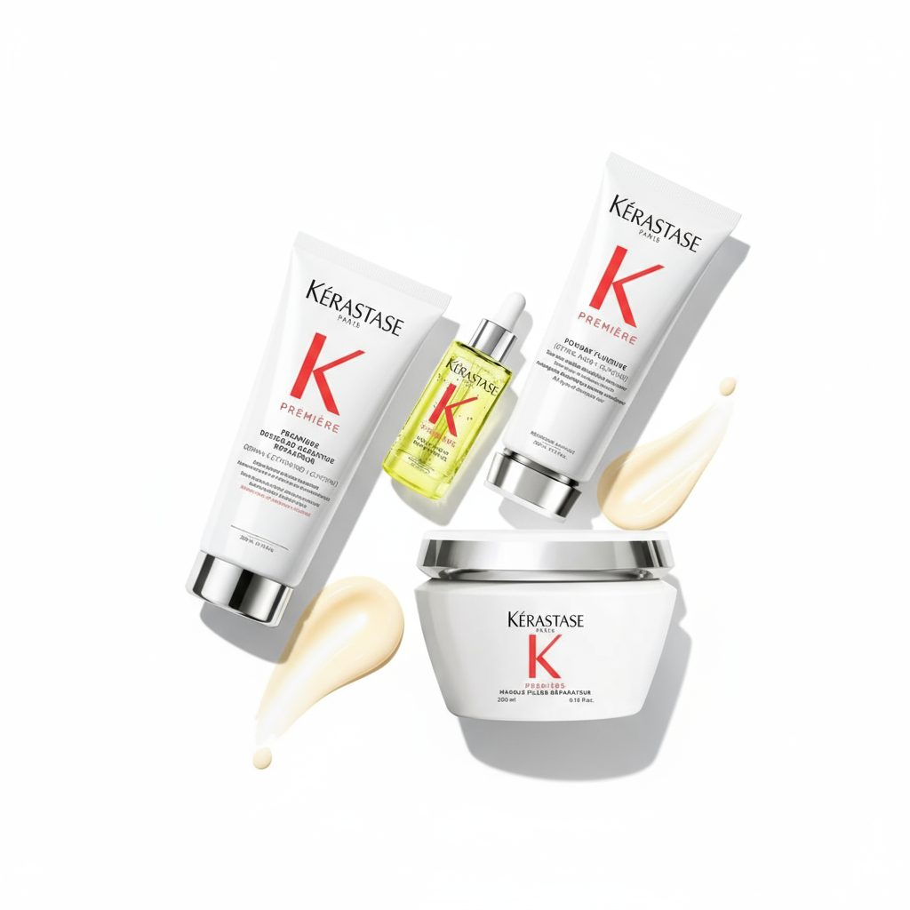 Kérastase Premiere Complete Repair System with Shampoo, Conditioner, Mask and Oil