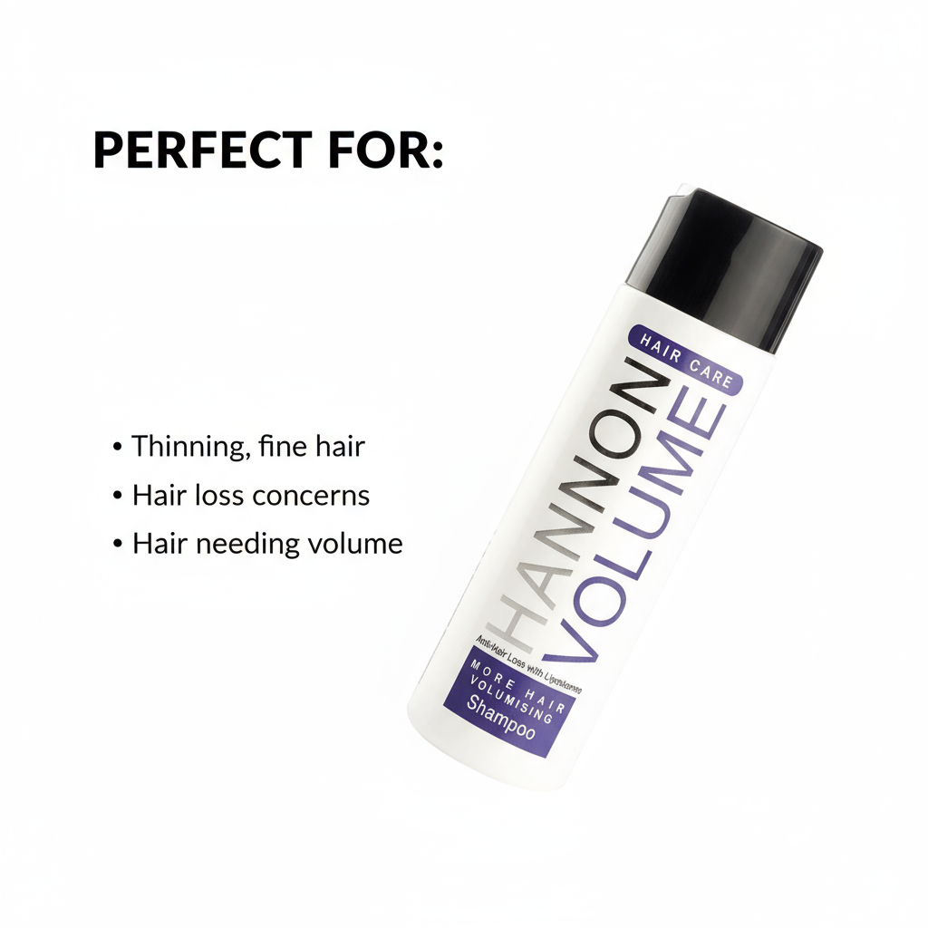 Hannon More Hair Volumising Shampoo - Perfect For