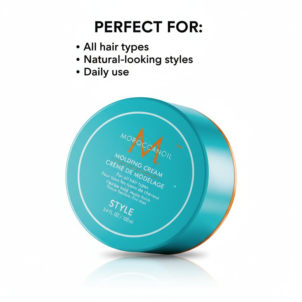 Moroccanoil Molding Cream - Perfect For