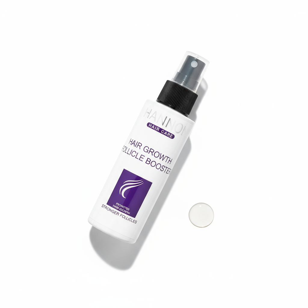 Hannon Hair Growth Follicle Booster - Clean overhead shot