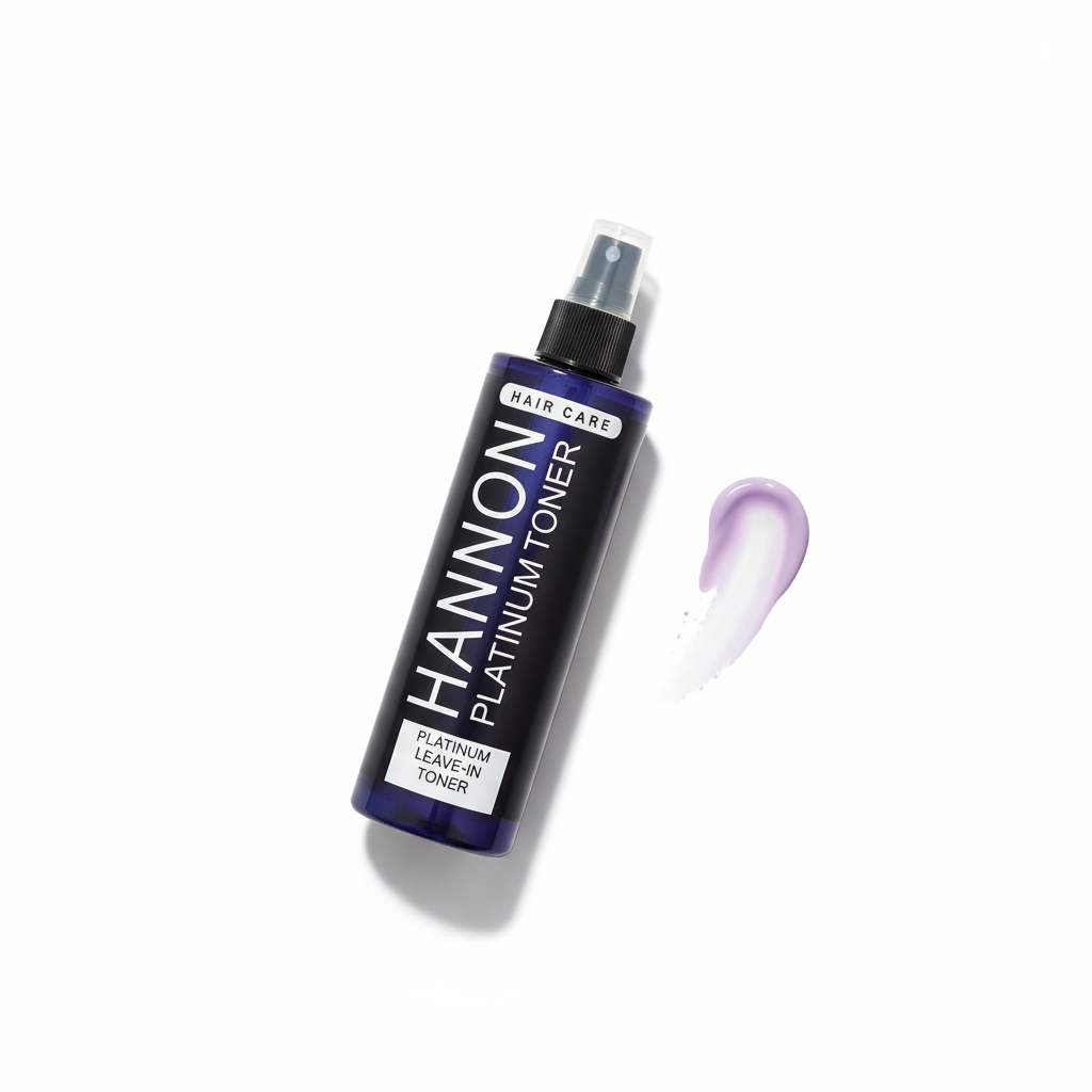 Hannon Platinum Leave-In Toner - Clean overhead shot