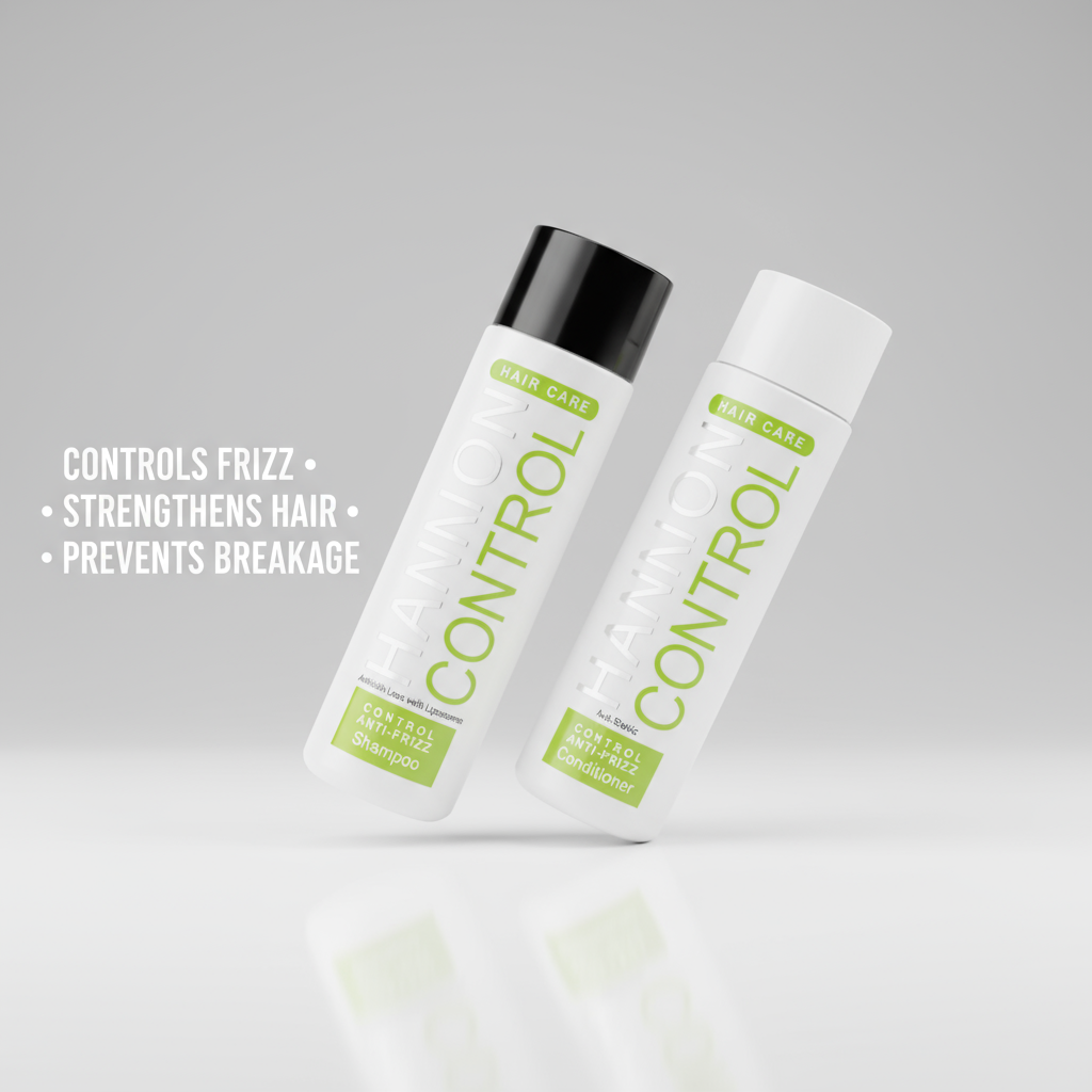 Hannon Control Anti-Frizz Bundle - Angled with benefits