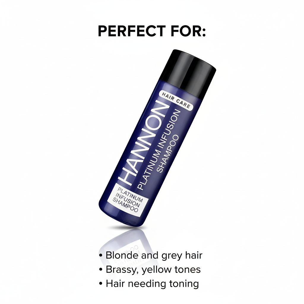 Hannon Platinum Infusion Shampoo - Perfect For