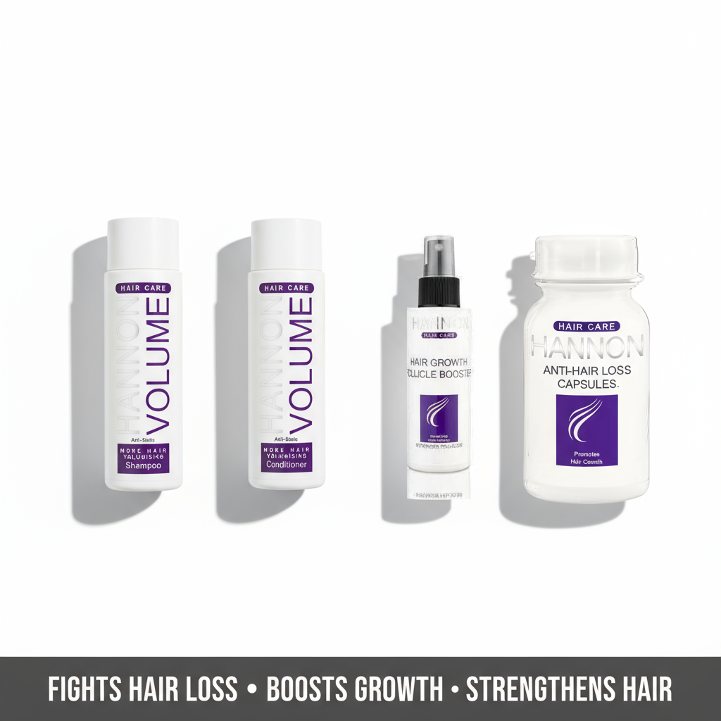 Hannon Hair Loss Bundle - Drop shadow with benefits