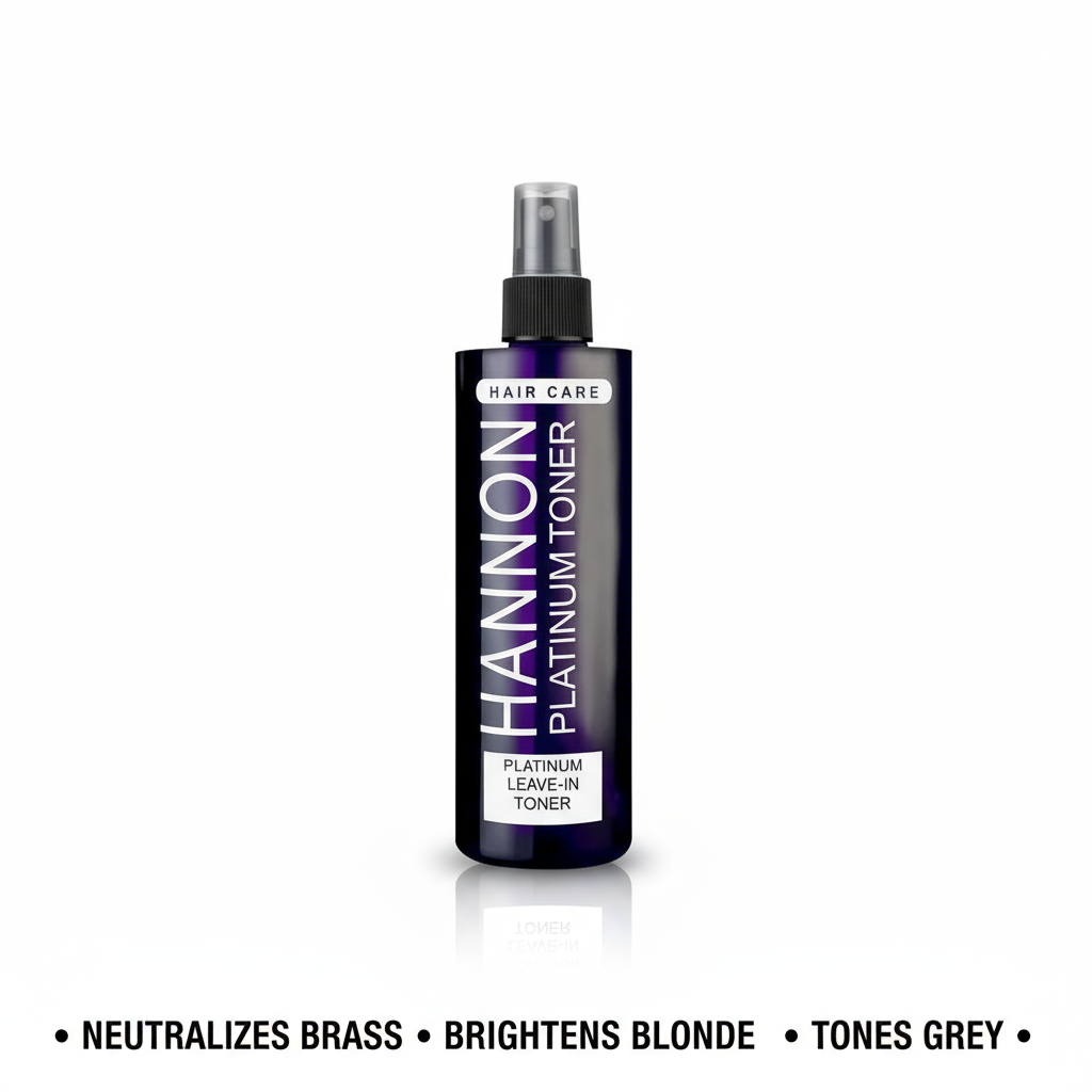 Hannon Platinum Leave-In Toner - Drop shadow with benefits