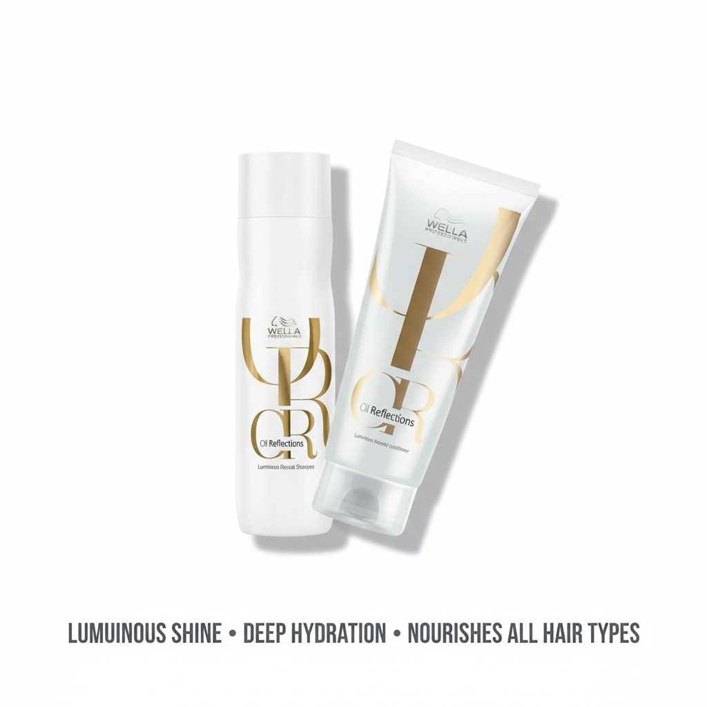 Wella Oil Reflections Shampoo & Conditioner Bundle - Luminous Shine Duo