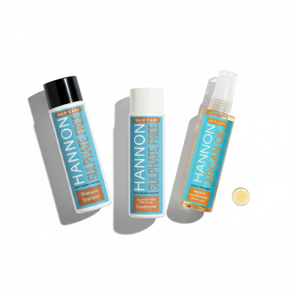 Hannon Argan Oil Bundle - Clean overhead shot