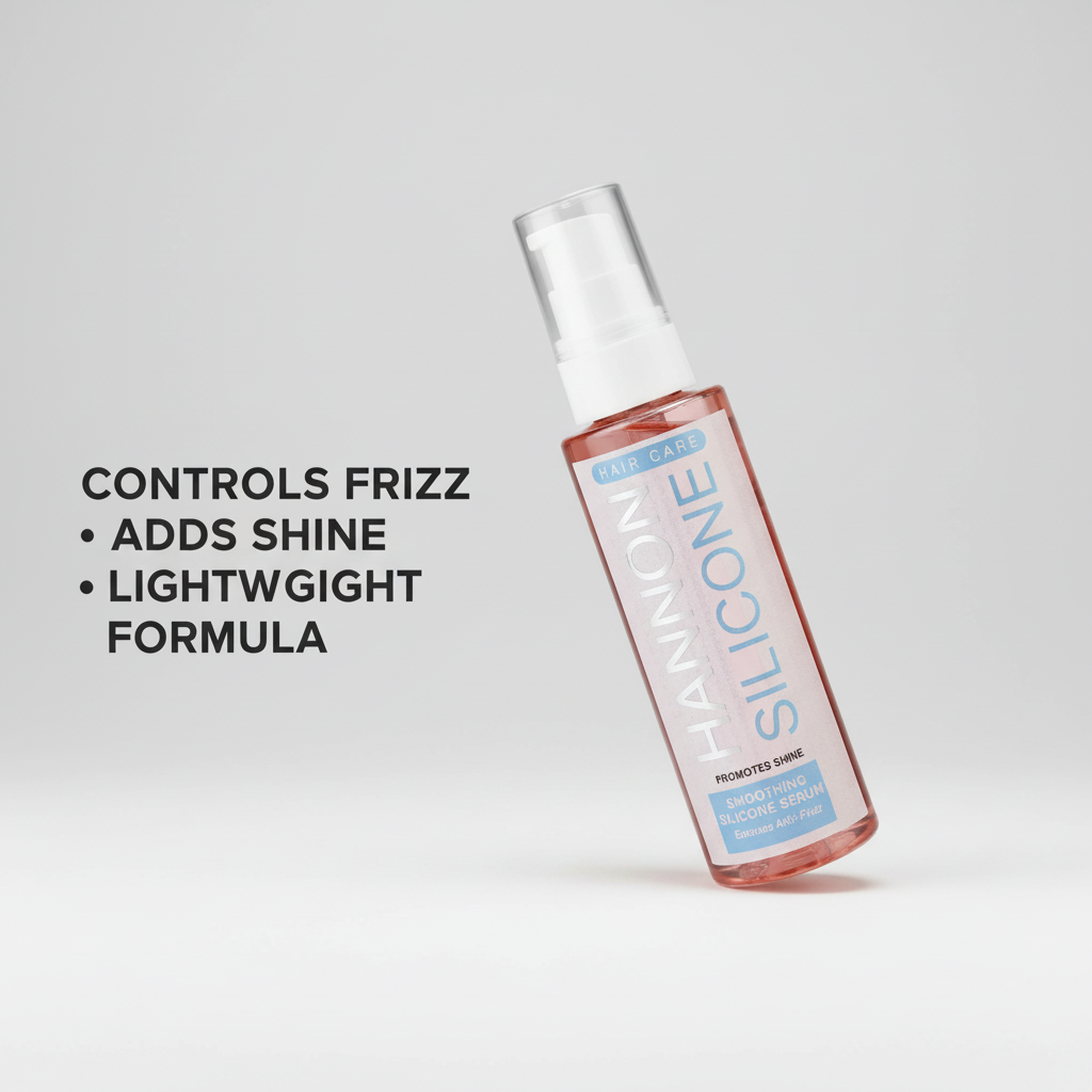 Hannon Silicone Smoothing Serum - Angled with benefits