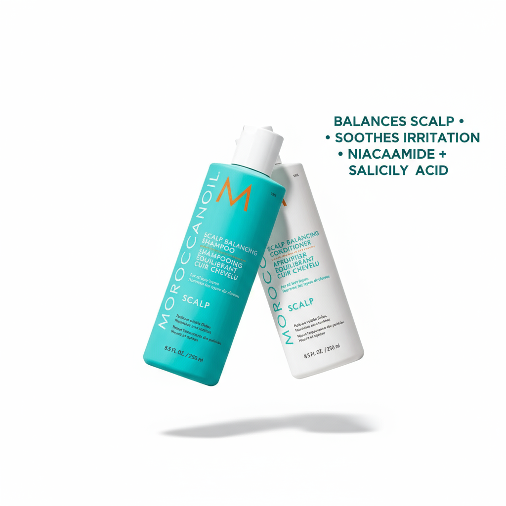 Moroccanoil Scalp Balancing Complete Bundle - 2-Step System