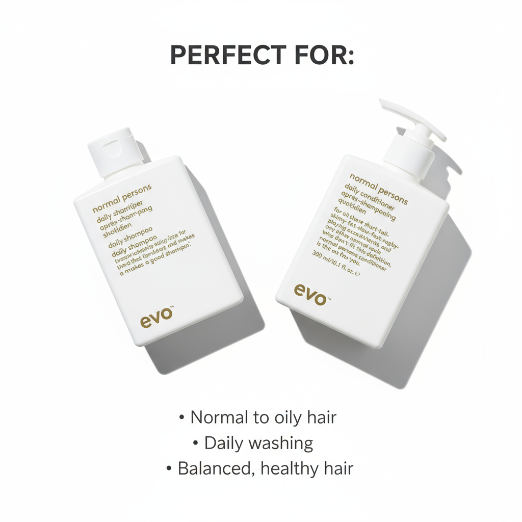 EVO Normal Persons Complete Daily Bundle - 2-Step Scalp Balancing System
