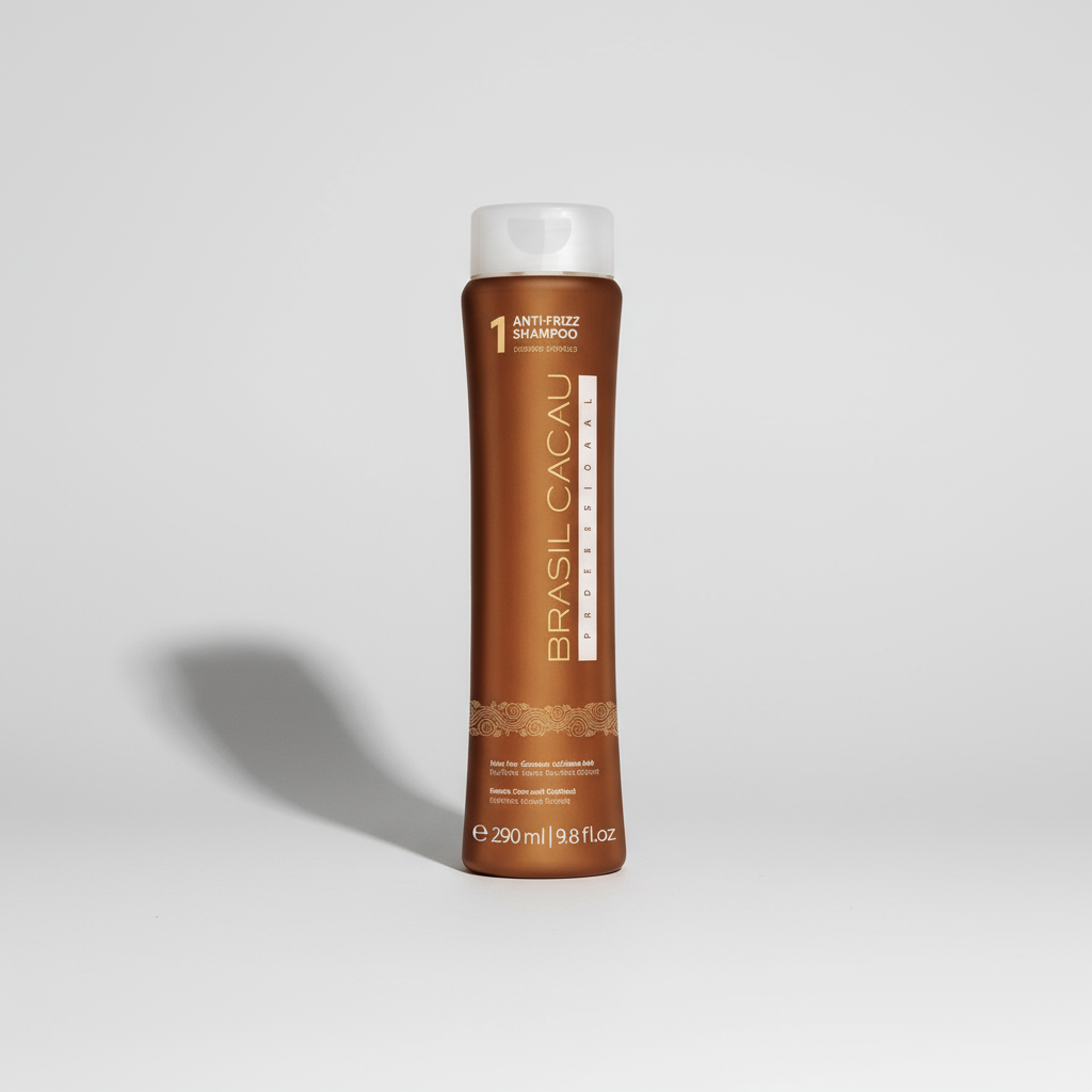 Brasil Cacau Shampoo - Frizz Control Shampoo 290ml (Sulfate Free)