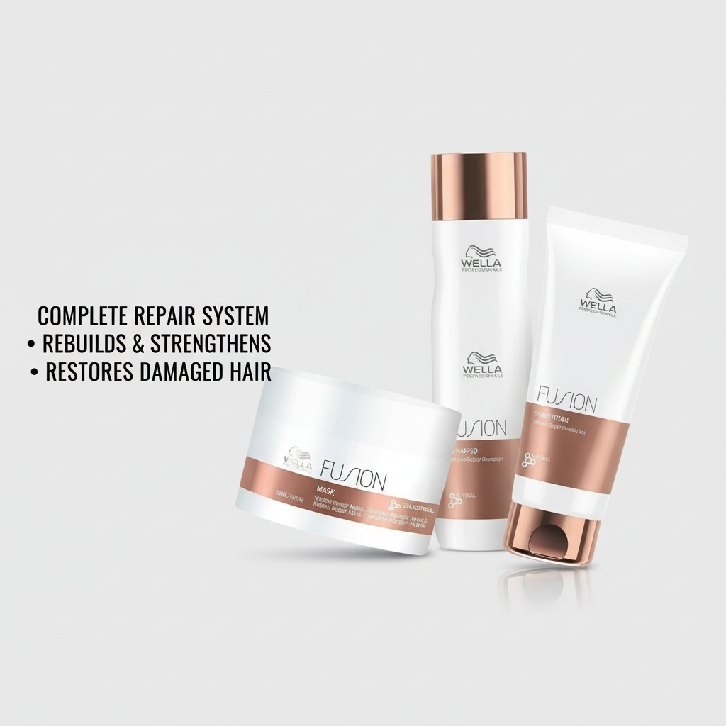 Wella Fusion Complete Repair Bundle - 3-Step System