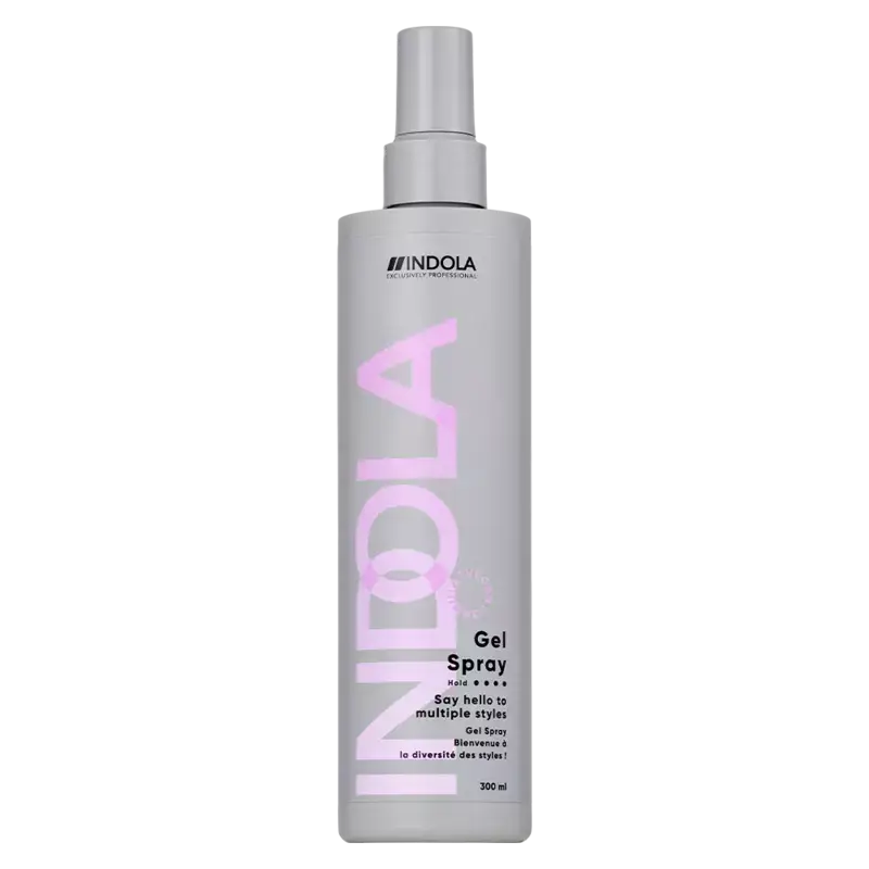 Indola Finish Gel Spray 300ml - Strong Hold, Flexible Hair Styling Spray
