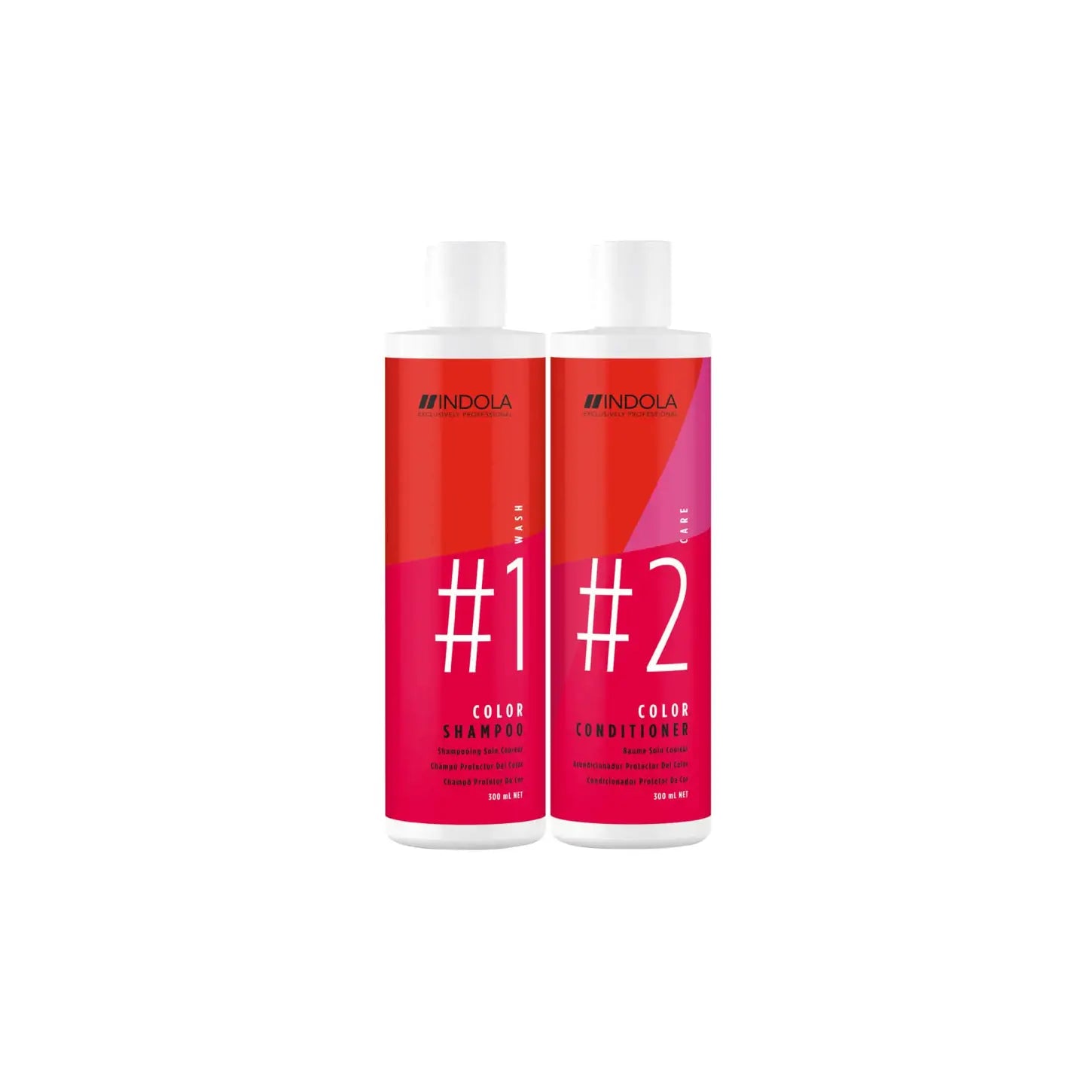 Indola Color Shampoo & Conditioner Bundle - Salon Professional Hair Color Protection