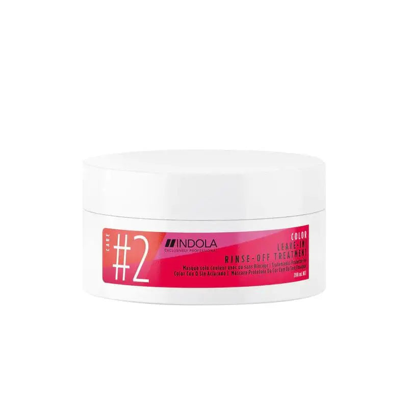 Indola Color Mask: #2 Rinse-Off/Leave-In Treatment for Color-Treated Hair. Protects & Enhances Color. Hair Care Product