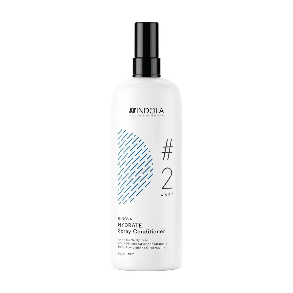 Indola Hydrate Spray Conditioner: Moisturizing Leave-In Hair Treatment, 300ml