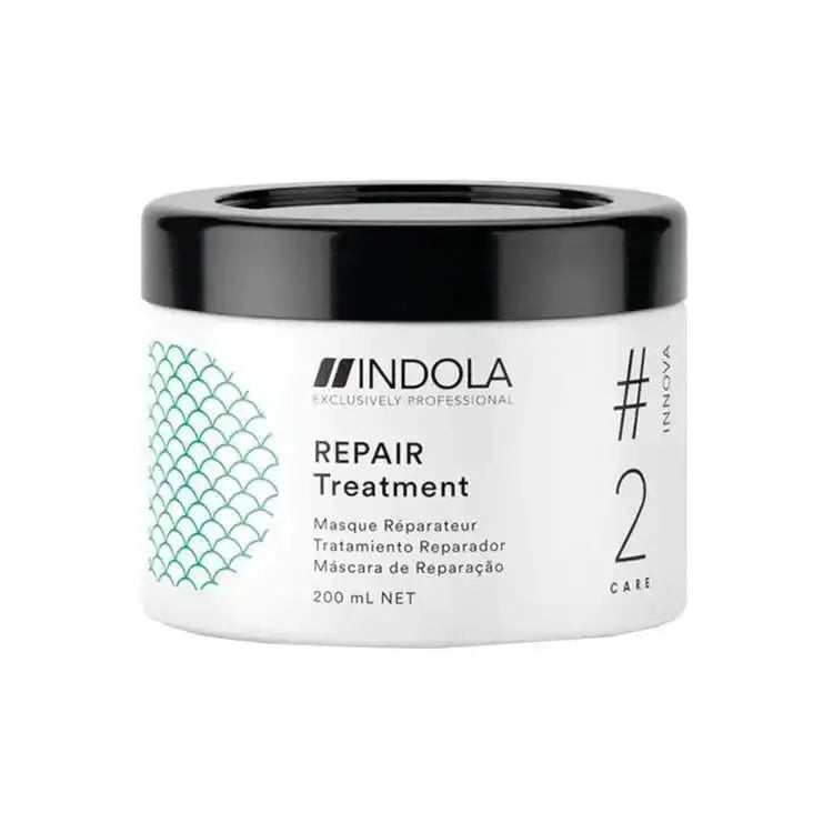 Indola Innova Repair Treatment #2: Professional Hair Mask for Damaged Hair Restoration